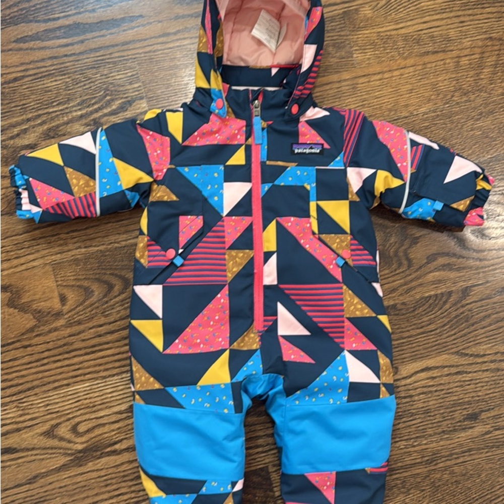 Patagonia Colorful Geometric Snowsuit